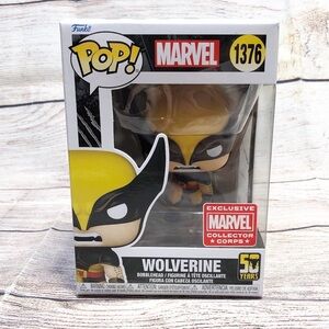 Funko Pop Marvel Exclusive Marvel Collector Corps Wolverine #1376